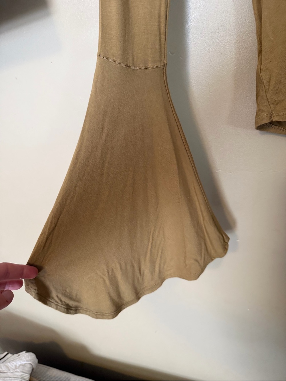 Free People What a Babe Ruched V-Neck Bell Sleeve Top - Picture 5 of 7